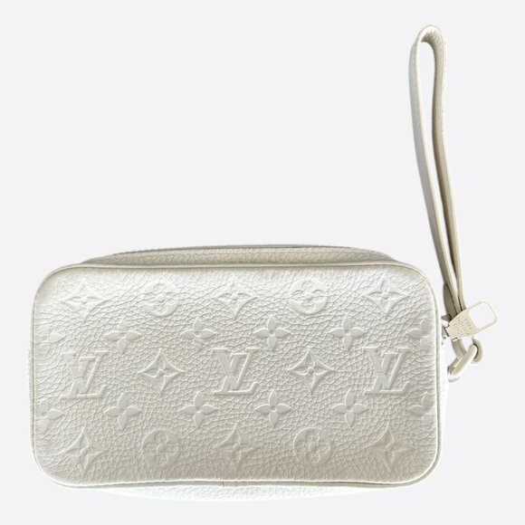 Louis Vuitton White Taurillon Monogram Pochette Volga - Picture 2 of 4